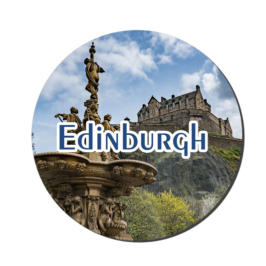 Prints and Cuts Edinburgh - Decorative Large Fridge Magnet
