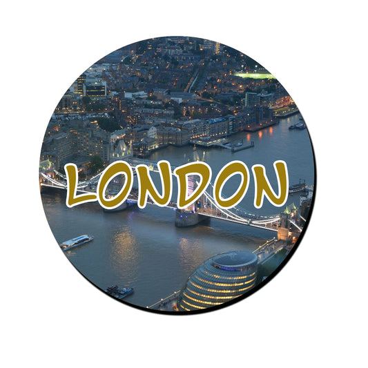 ShopTwiz London Scenic Decorative Large Fridge Magnet