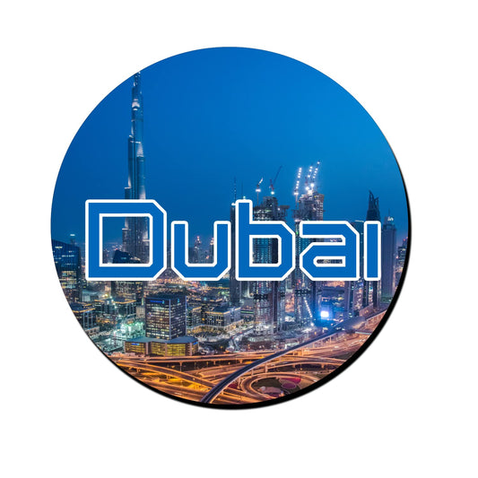 ShopTwiz Dubai Collection Decorative Large Fridge Magnet