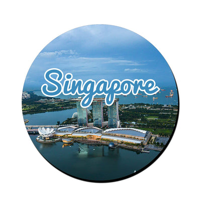 ShopTwiz Singapore Travel Decorative Large Fridge Magnet