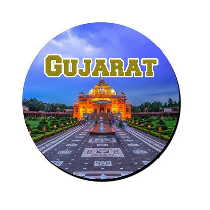 ShopTwiz Gujarat Collection Decorative Large Fridge Magnet