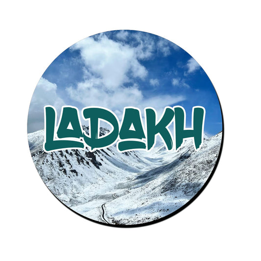ShopTwiz Ladakh Alluring Decorative Large Fridge Magnet