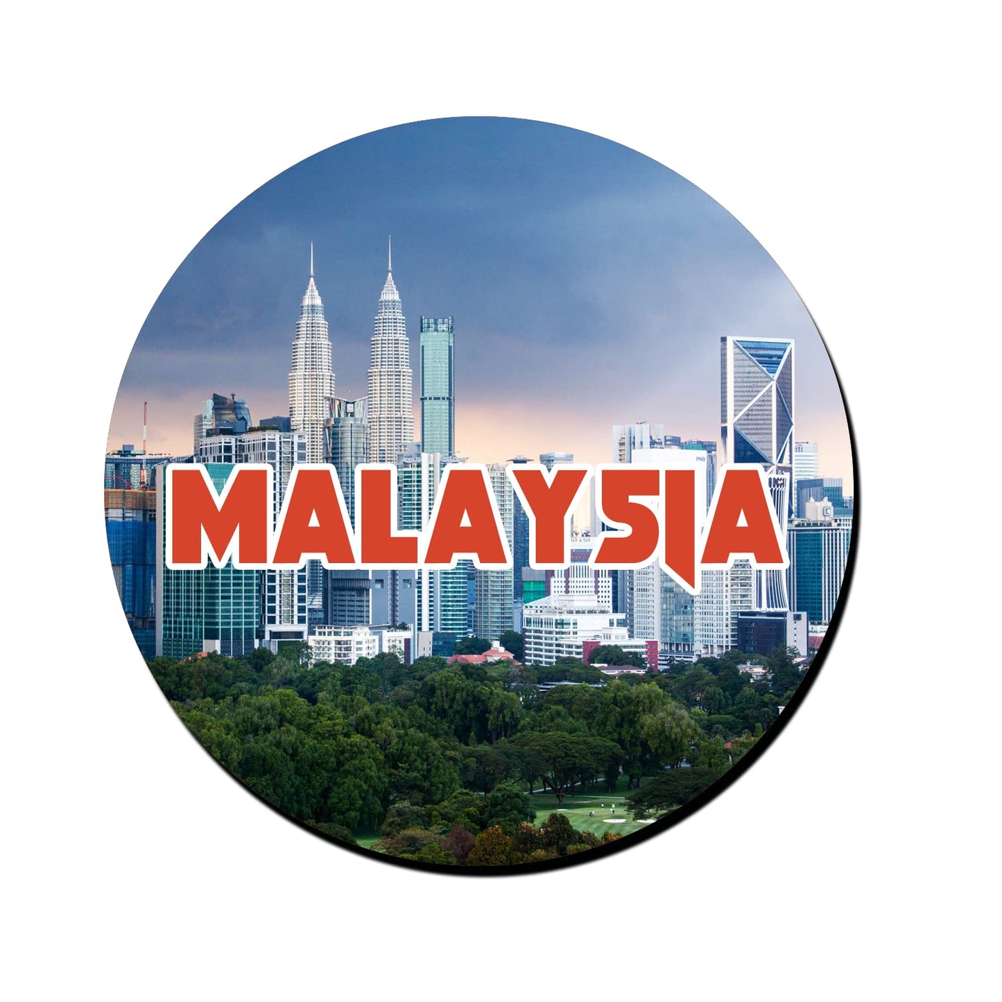 ShopTwiz Malaysia Tour Decorative Large Fridge Magnet