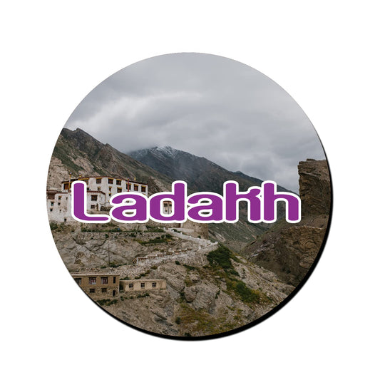 ShopTwiz Ladakh City Decorative Large Fridge Magnet