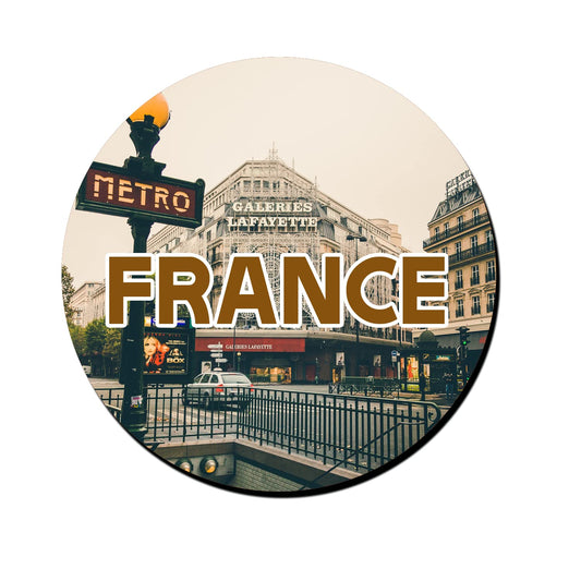 ShopTwiz France Decorative Large Fridge Magnet