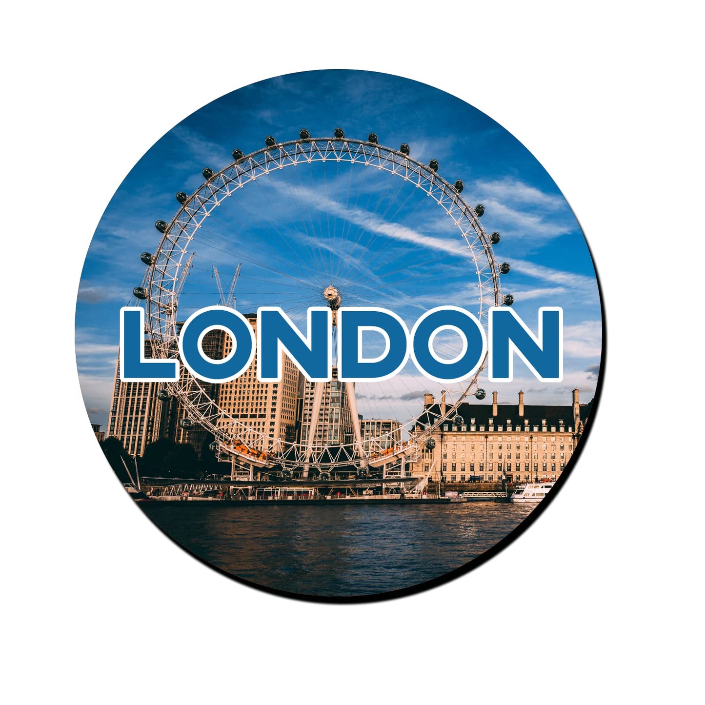 ShopTwiz London Beauty Decorative Large Fridge Magnet