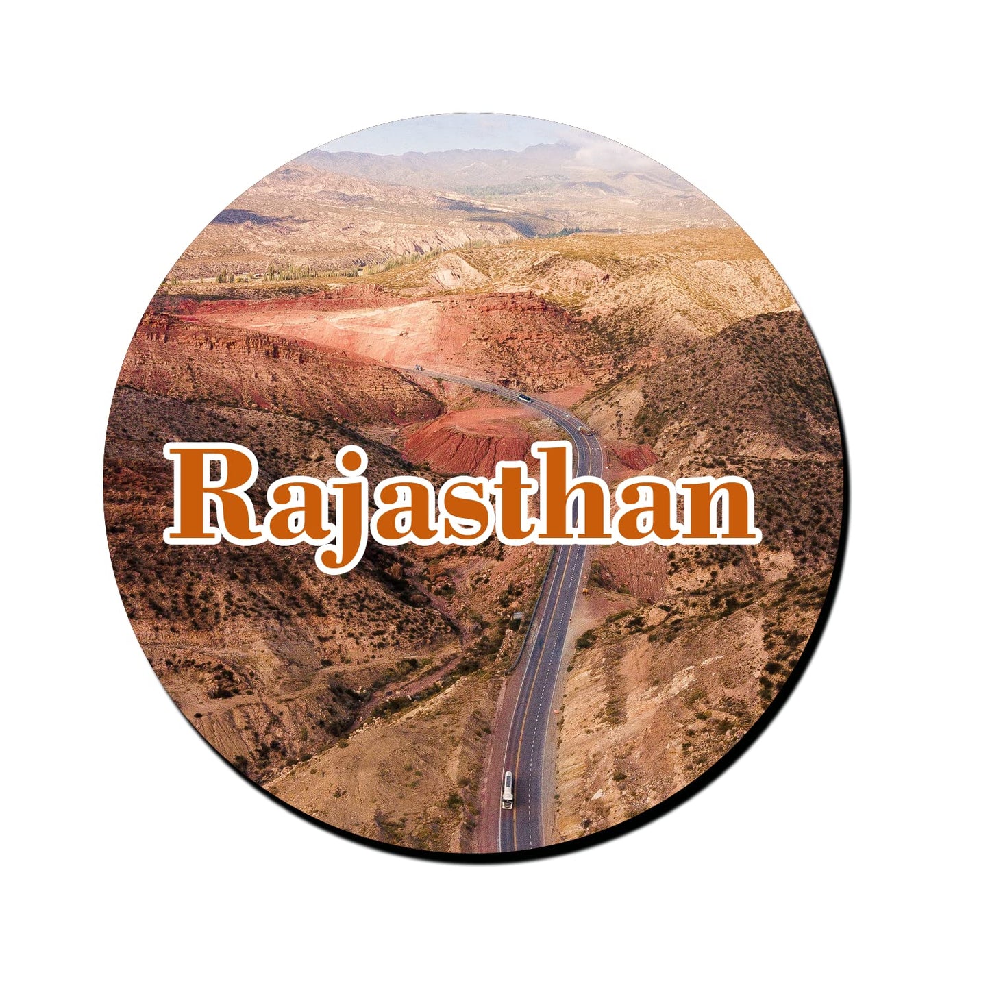 ShopTwiz Rajasthan Collection Decorative Large Fridge Magnet