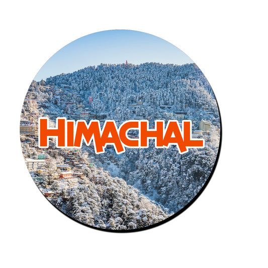 ShopTwiz Himachal Travel Decorative Large Fridge Magnet